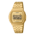 Casio Vintage A1000G-9EF Armbanduhr Gold • Vollmetallgehäuse aus Edelstahl • Super Illuminator LED