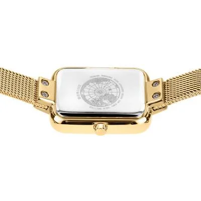 Bering Classic 14520-334 Damenuhr • Kratzfestes Saphirglas • Feines Milanaise-Armband