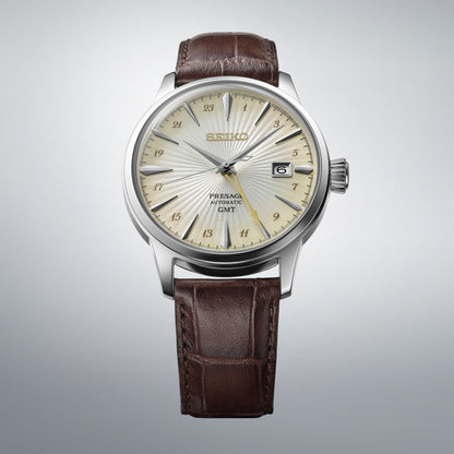 Seiko Presage SSK041J1 Uhr • Automatik GMT • Cocktail Time Acacia