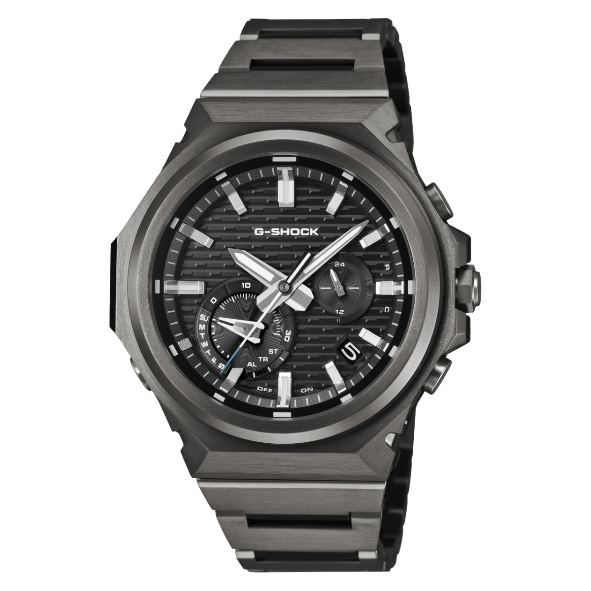 Casio GST-B1000BD-1AER Herrenuhr G-SHOCK G-STEEL Schwarz • Tough Solar & Bluetooth • Stoßfest 20 bar