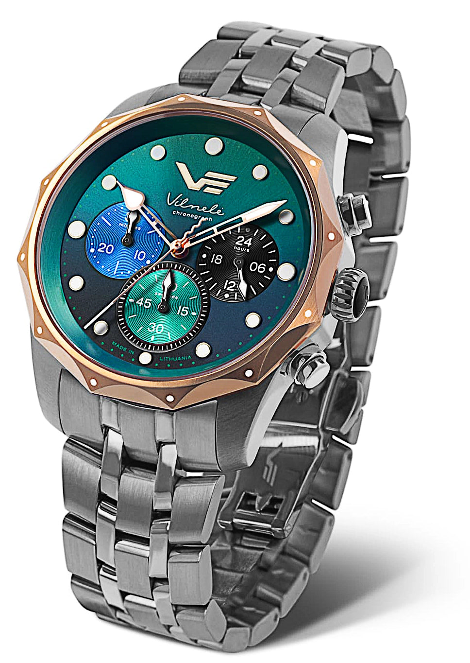 Zeppelin JS20-125E752B Damen Uhr • Saphirglas • Chronograph