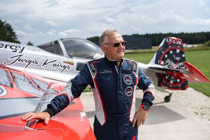 Vostok Europe Jurgis Kairys Unlimited Aerobatics VK68-592C775B Herren Uhr • Präziser Quarz-Chronograph • 200m Wasserdicht