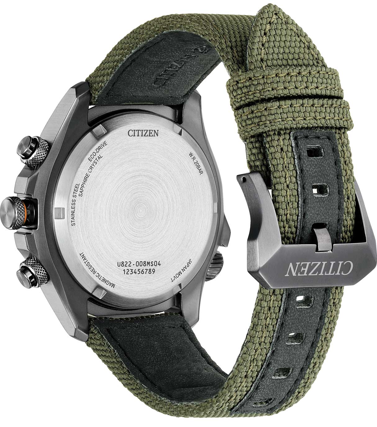 Citizen Promaster Land JV1005-02W Uhr • Eco-Drive • Saphirglas