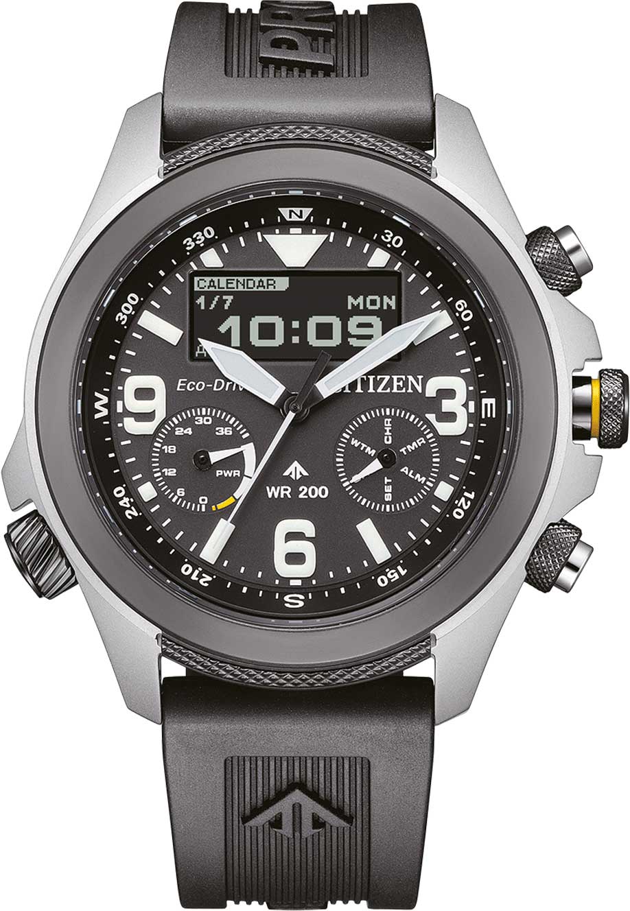 Citizen Promaster Land JV1007-07E Uhr • Eco-Drive • MIP-Display