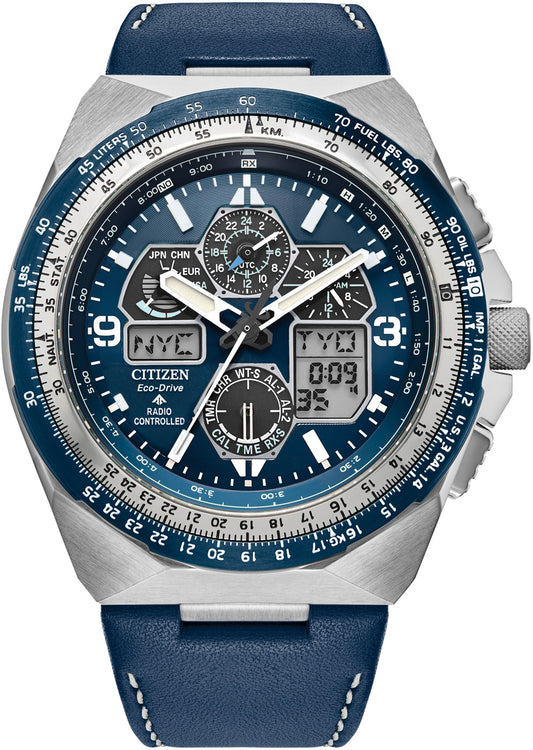 Citizen Promaster Sky JY8148-08L Uhr • Eco-Drive • Funksolar