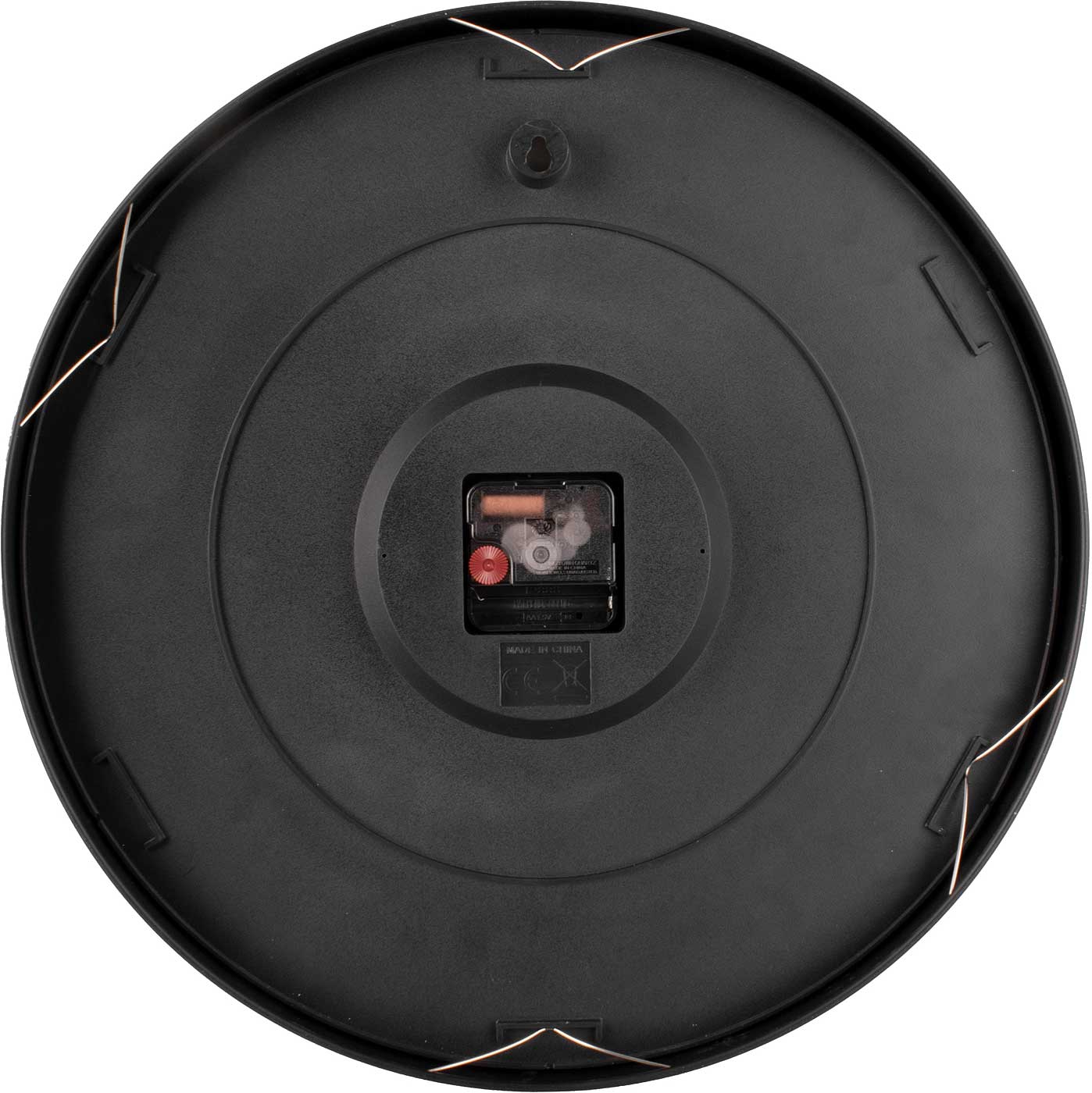 Wanduhr, modern, 40,6 cm Durchmesser - Karlsson Modell: KA5847BK