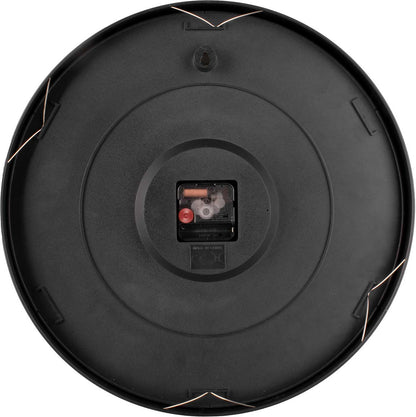 Wanduhr, modern, 40,6 cm Durchmesser - Karlsson Modell: KA5847BK