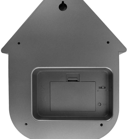 Karlsson Wanduhr 41x21,5x8,5 cm Kunststoff • Moderner Kuckucksruf • Stilvolles Design