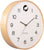 Karlsson Wanduhr 31,5 cm Ø Holz • Integrierter Kuckucksruf • Geräuschloses Quarzwerk