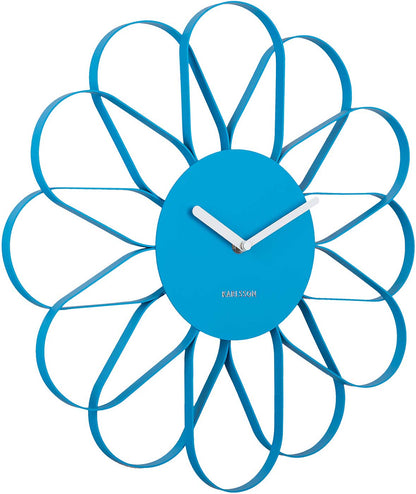 Karlsson Wanduhr 40 cm Ø Metall • Minimalistisches Design • Präzises Quarzwerk