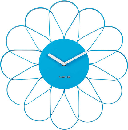 Karlsson Wanduhr 40 cm Ø Metall • Minimalistisches Design • Präzises Quarzwerk