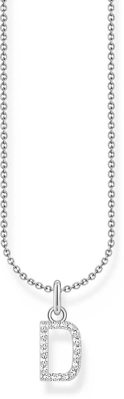 Halskette mit Anhänger Buchstabe D - Thomas Sabo Modell: KE2243-051-14