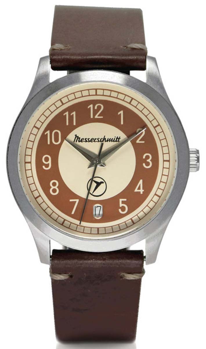 Messerschmitt KR201-S Herren Uhr • Quarzwerk • Robustes Mineralglas