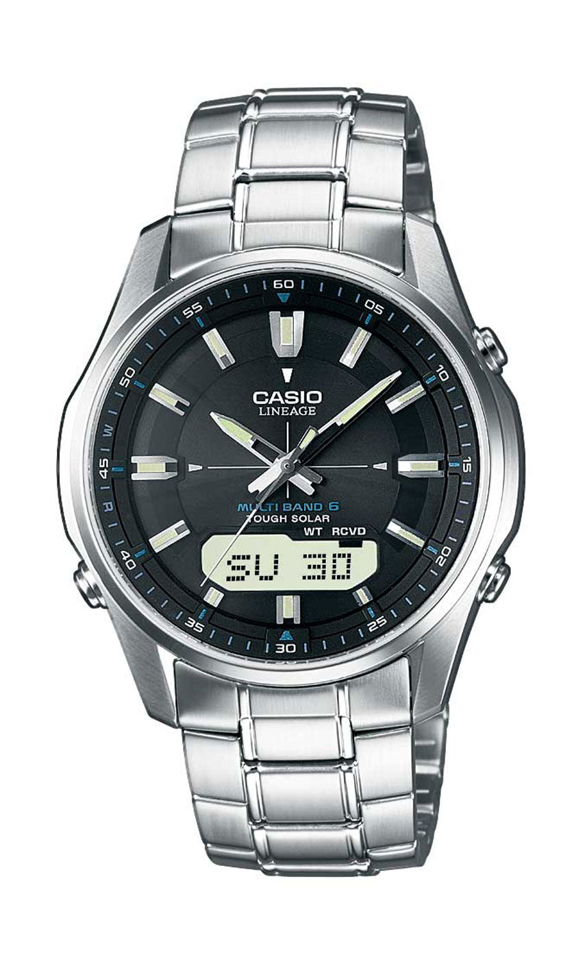 Casio LCW-M100DSE-1AER Herren Uhr • Funksolar • Saphirglas