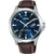 Lorus Classic RH963KX8 Herren Armbanduhr • Blaues Zifferblatt • Braunes Lederband