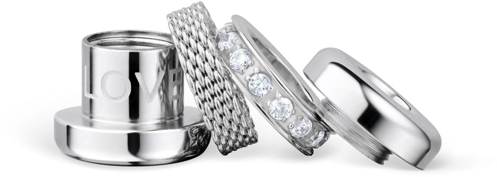 Charm aus Edelstahl - Bering Jewelry Modell: Love-3