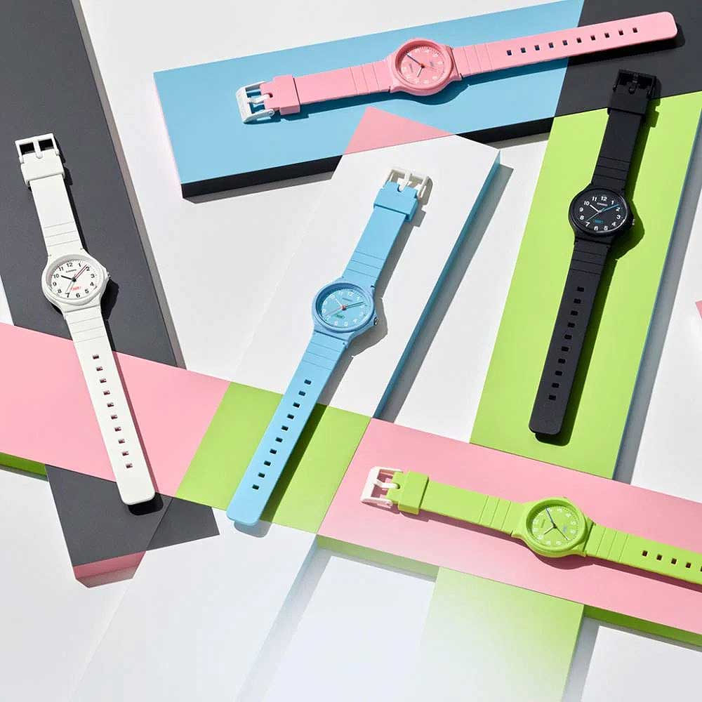 Casio Collection LQ-24B-3BEF Uhr • Pastellgrün • Ultraleicht