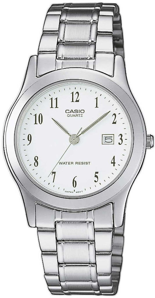 Casio Timeless LTP-1141PA-7BEG Damenuhr • Klassisches Design • Praktische Datumsanzeige