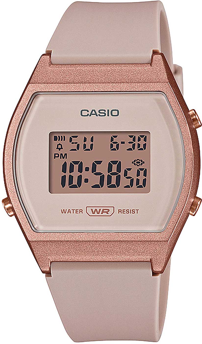 Casio Collection LW-204-4AEF Uhr • Roségold-Optik • 5 Bar