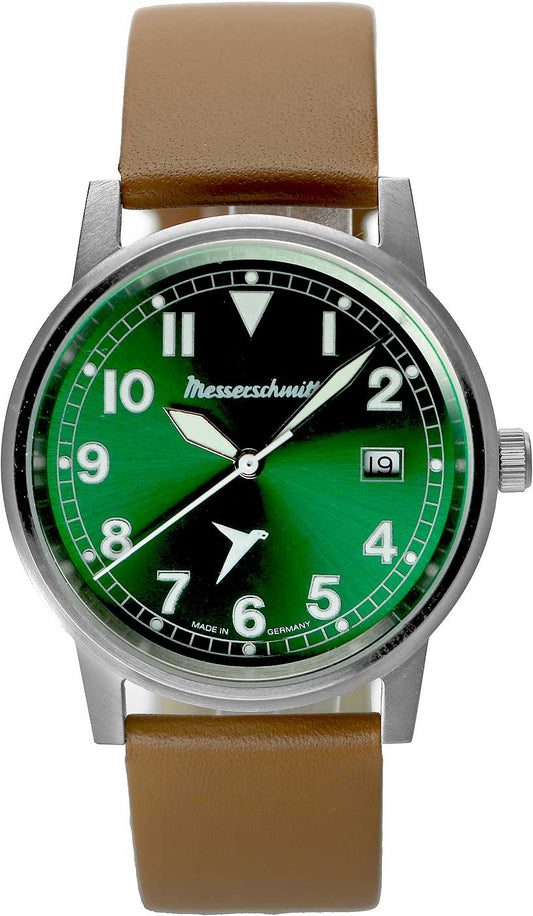 Messerschmitt ME-9673-02 Herren Uhr • Schweizer Quarzwerk • Made in Germany