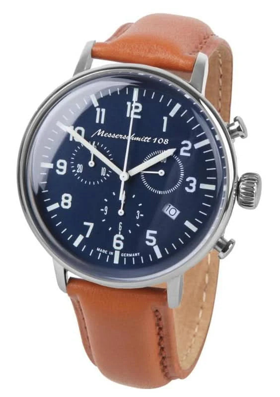 Messerschmitt ME108-80L Men's Watch • Chronograph • Made in Germany