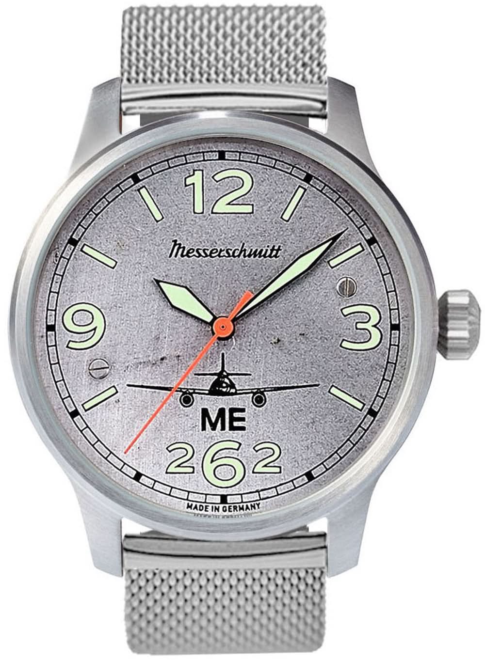 Messerschmitt ME 262 3H262-Vin-LH Herrenuhr • Made in Germany • Schweizer Werk