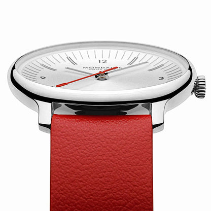 Mondaine Doppio MLE.33110.LCV Damen Uhr • Saphirglas • Vegan