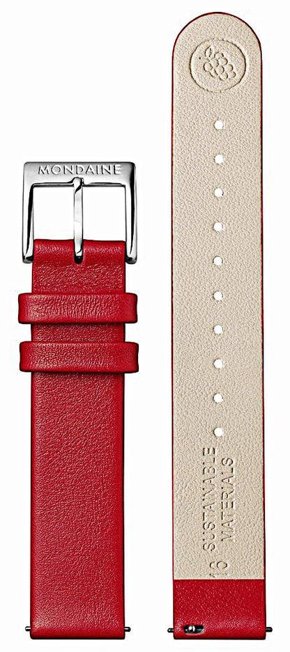 Mondaine Doppio MLE.33110.LCV Damen Uhr • Saphirglas • Vegan