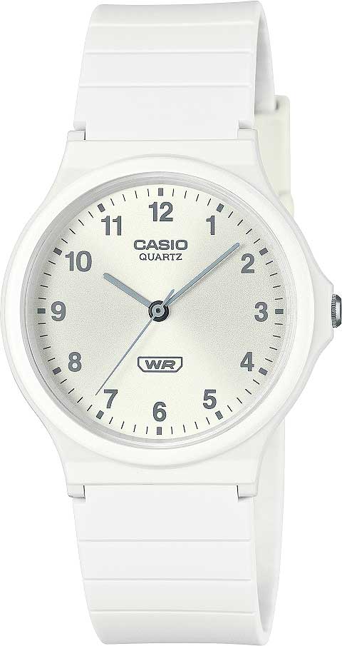 Casio Collection MQ-24B-7BEF Uhr • Minimalistisches Design • Bio-Resin