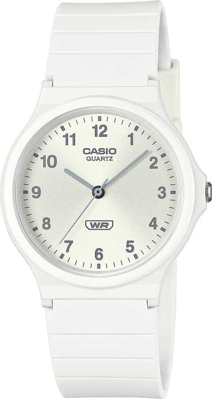 Casio Collection MQ-24B-7BEF Uhr • Minimalistisches Design • Bio-Resin