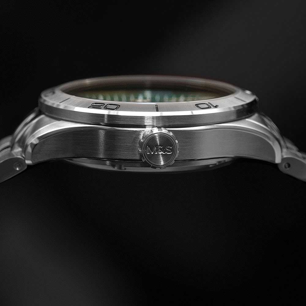 Marc & Sons  Elegance MSD-048-3S Herren Uhr • ETA Automatik • Saphirglas