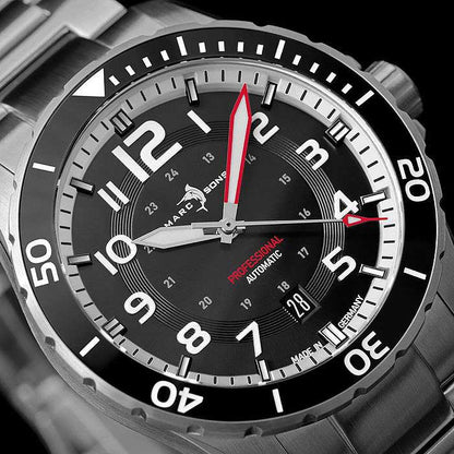 Marc & Sons Sport Professional MSD-050-05-S Herren Uhr • Automatik • Saphirglas