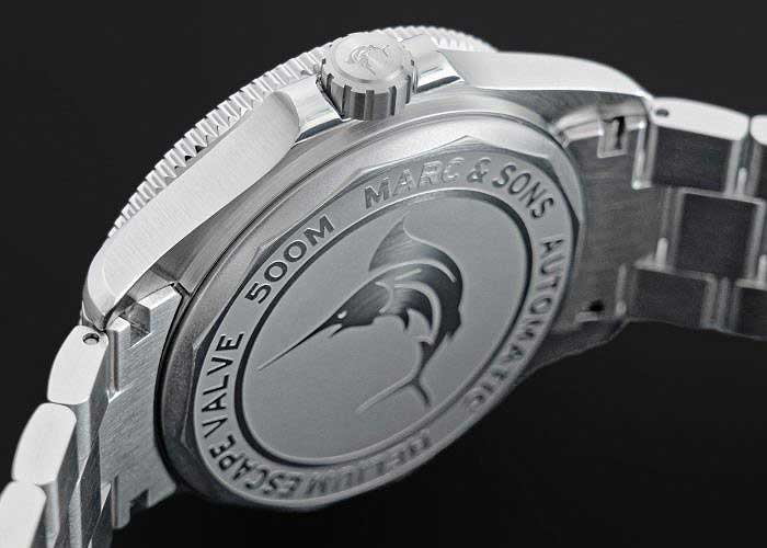 Military Diver Black - Marc and Sons Modell: MSD-051-05