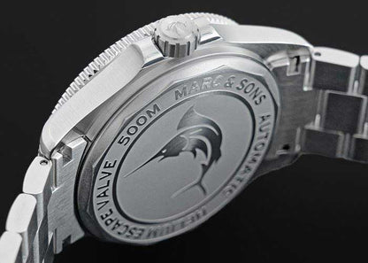 Military Diver Black - Marc and Sons Modell: MSD-051-05