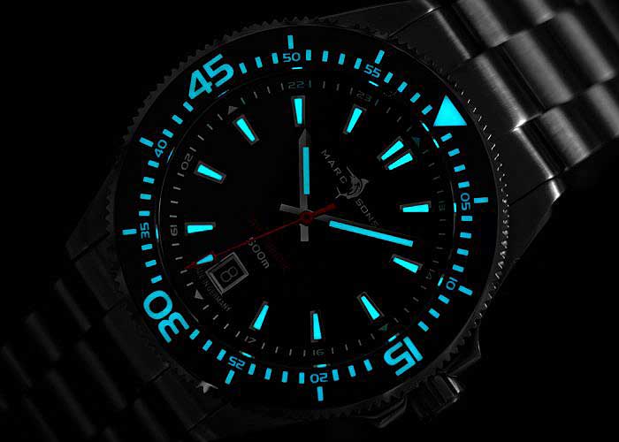 Military Diver Blue - Marc and Sons Modell: MSD-051-07