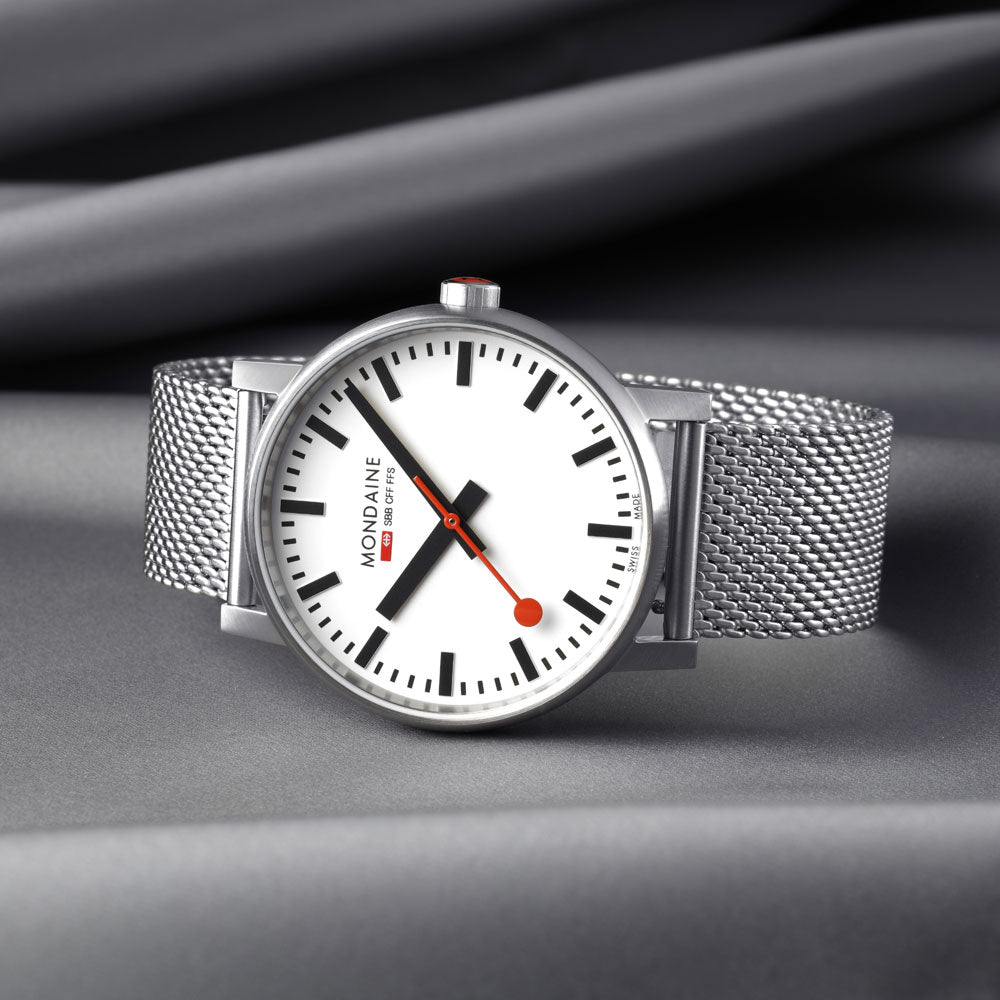 Mondaine Evo2 MSE.43110.SJ Herren Uhr • Quarz Uhr • Saphirglas