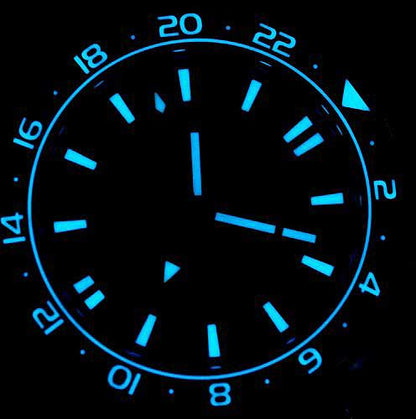 Marc & Sons GMT II MSG-008-03 Herren Uhr • Schweizer Automatikwerk • Saphirglas