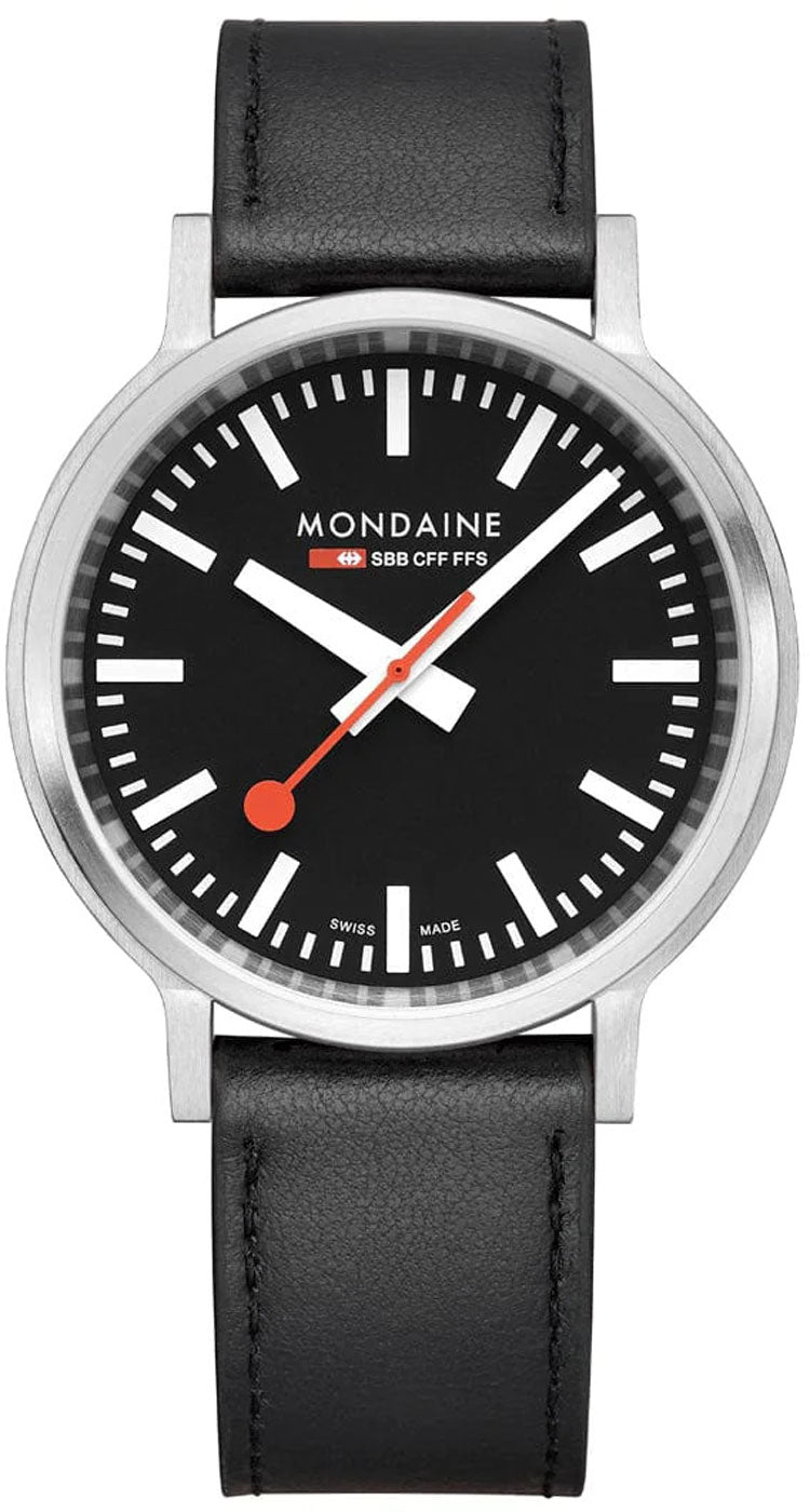 Mondaine stop2go MST.41020.LBV.2SE Unisex Uhr • Swiss Quartz • Saphirglas