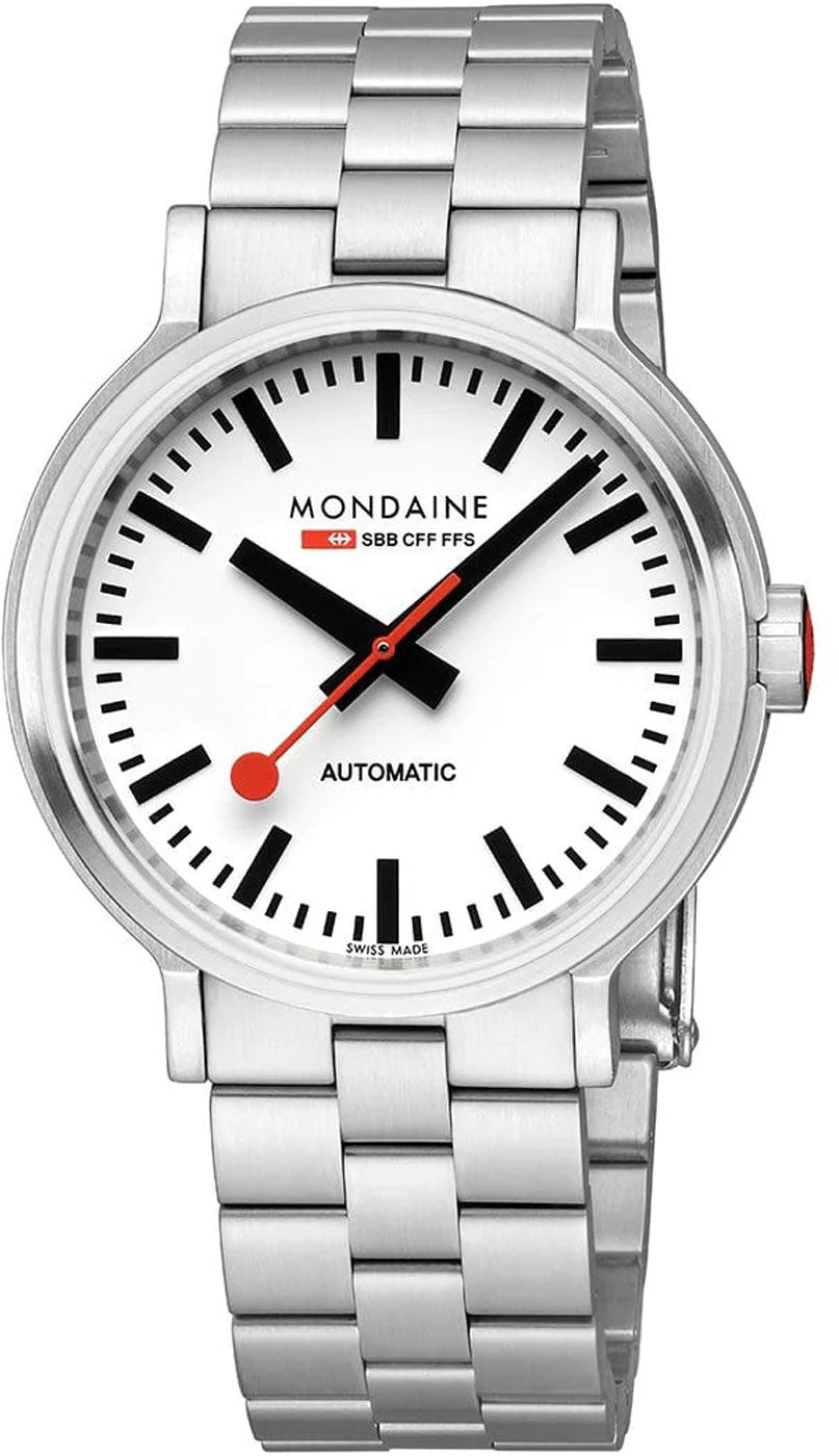 Mondaine Original Automatic MST.4161B.SJ Herren Uhr • Automatik • Saphirglas