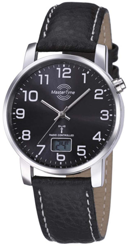 Master Time Basic MTGA-10576-24L Herren Uhr • Funk • Datumsanzeige