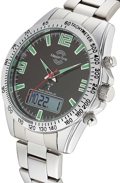 Master Time MTGA-10874-22M Herren Uhr • Funk • Edelstahl