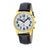 Master Time Sprechende Uhr MTGA-10940-12L Herren Armbanduhr Goldfarben/Schwarz • Sprachansage auf Knopfdruck •