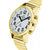 Master Time Sprechende Uhr MTGA-10941-12Z Herrenuhr Goldfarben • Funk-Sprachansage • Mineralglas, Bild 2