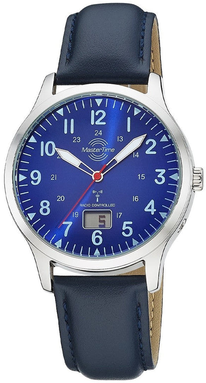 Master Time Super Power MTGA-10958-32L Herren Uhr • Funkgesteuert • Datum