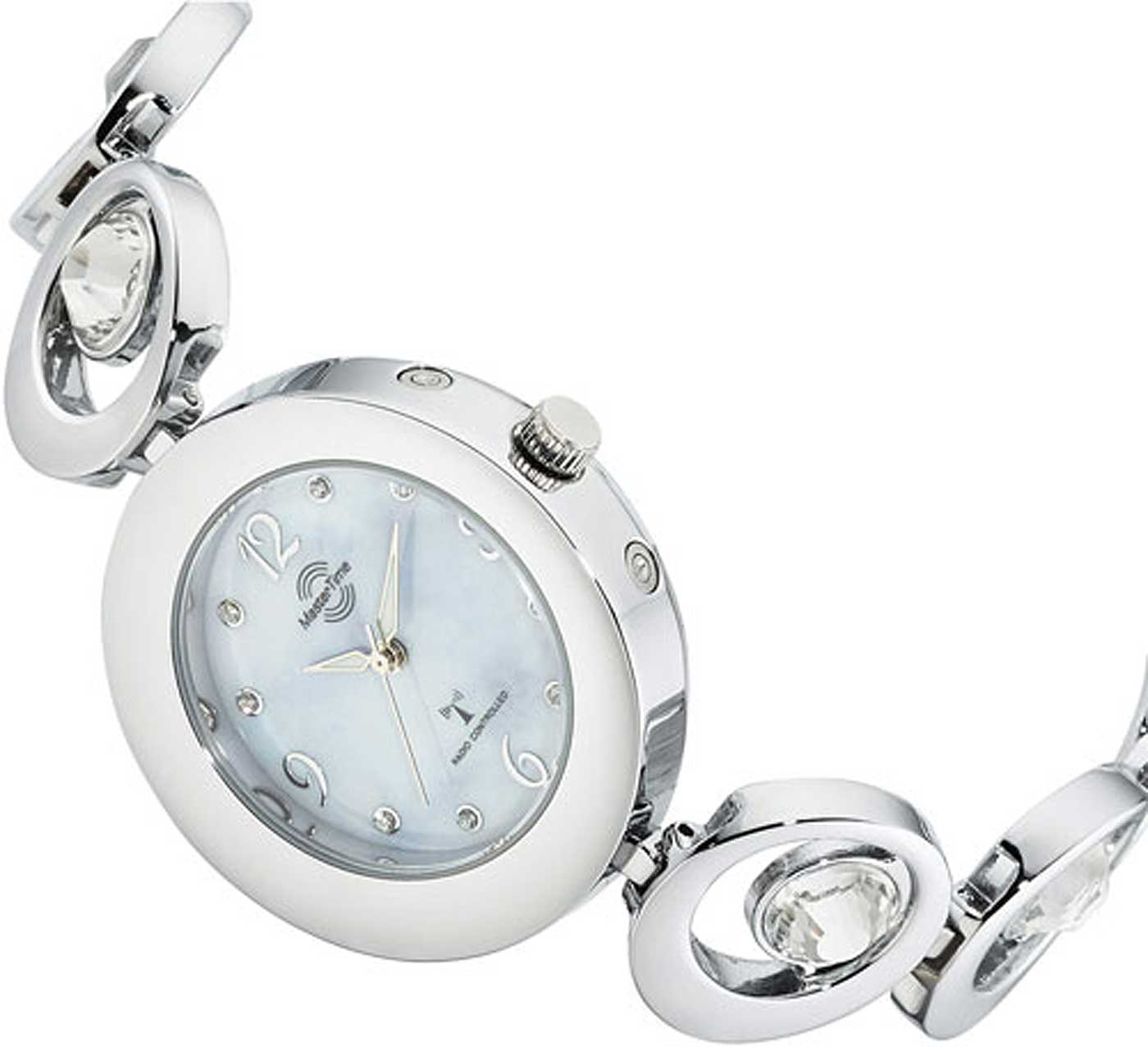 Master Time Basic MTGA-10715-61L Herren Uhr • Funk • Klares Zifferblatt