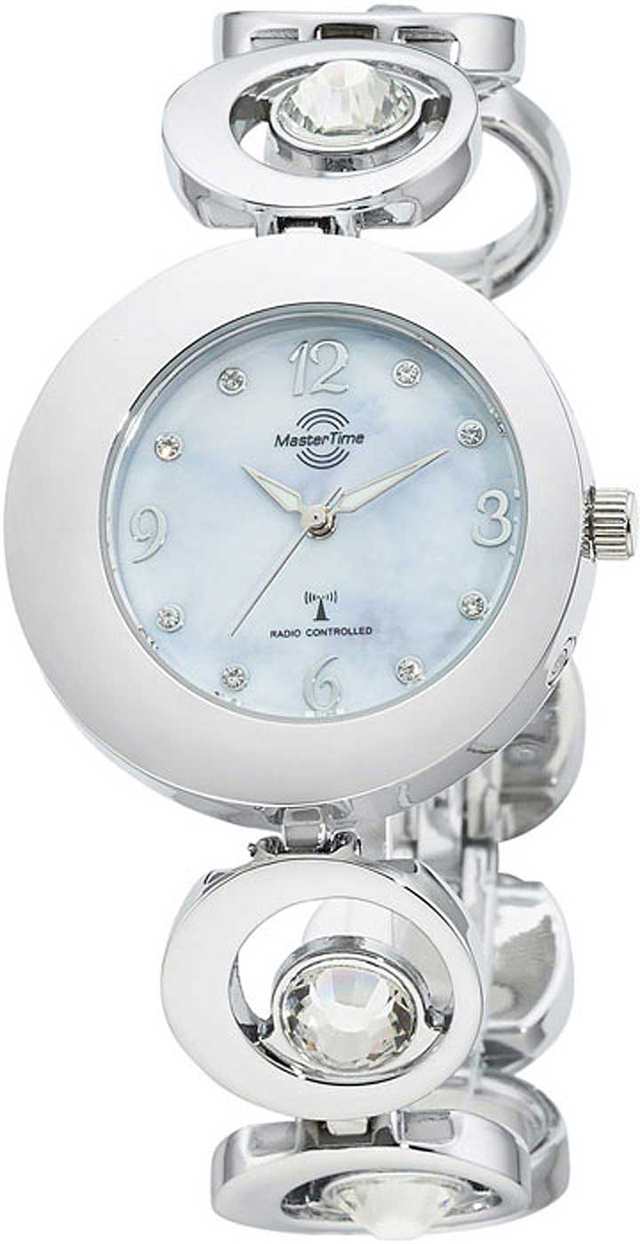 Master Time Basic MTGA-10715-61L Herren Uhr • Funk • Klares Zifferblatt