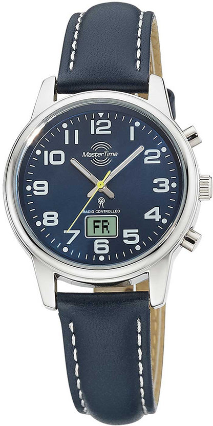 Master Time Classic MTLA-10818-32L Damen Uhr • Funkwerk • Blau
