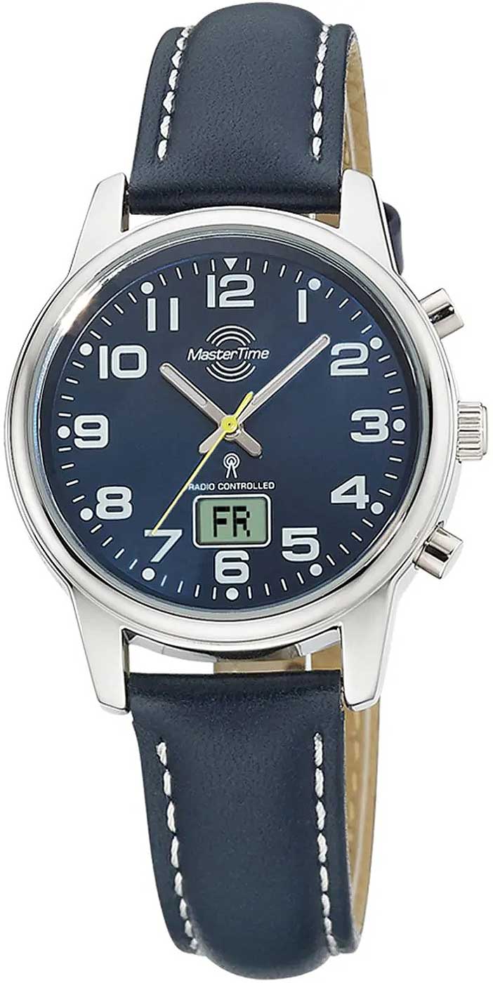 Master Time Classic MTLA-10818-32L Damen Uhr • Funkwerk • Blau