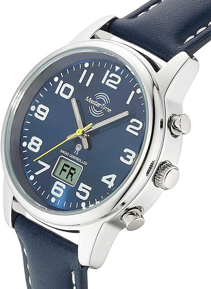 Master Time Classic MTLA-10818-32L Damen Uhr • Funkwerk • Blau