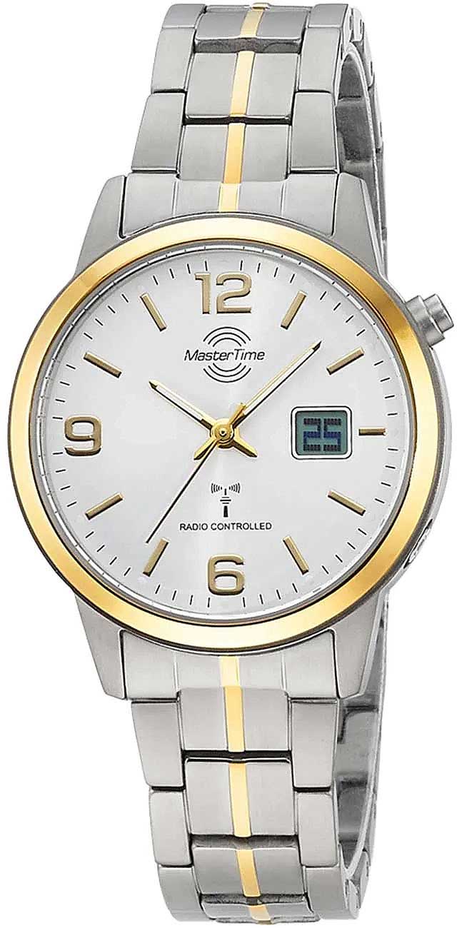 Master Time Expert Titan MTLT-10900-42M Damen Uhr • Funkgesteuert • Titan Bicolor